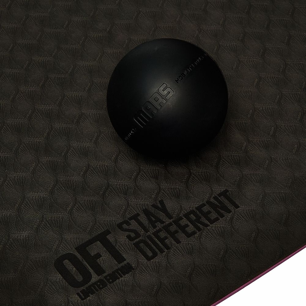 Мяч для МФР 9 см одинарный черный