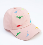 Кепка детская "Динозавры" цвет розовый, р. 50/ 7303887 MINAKU