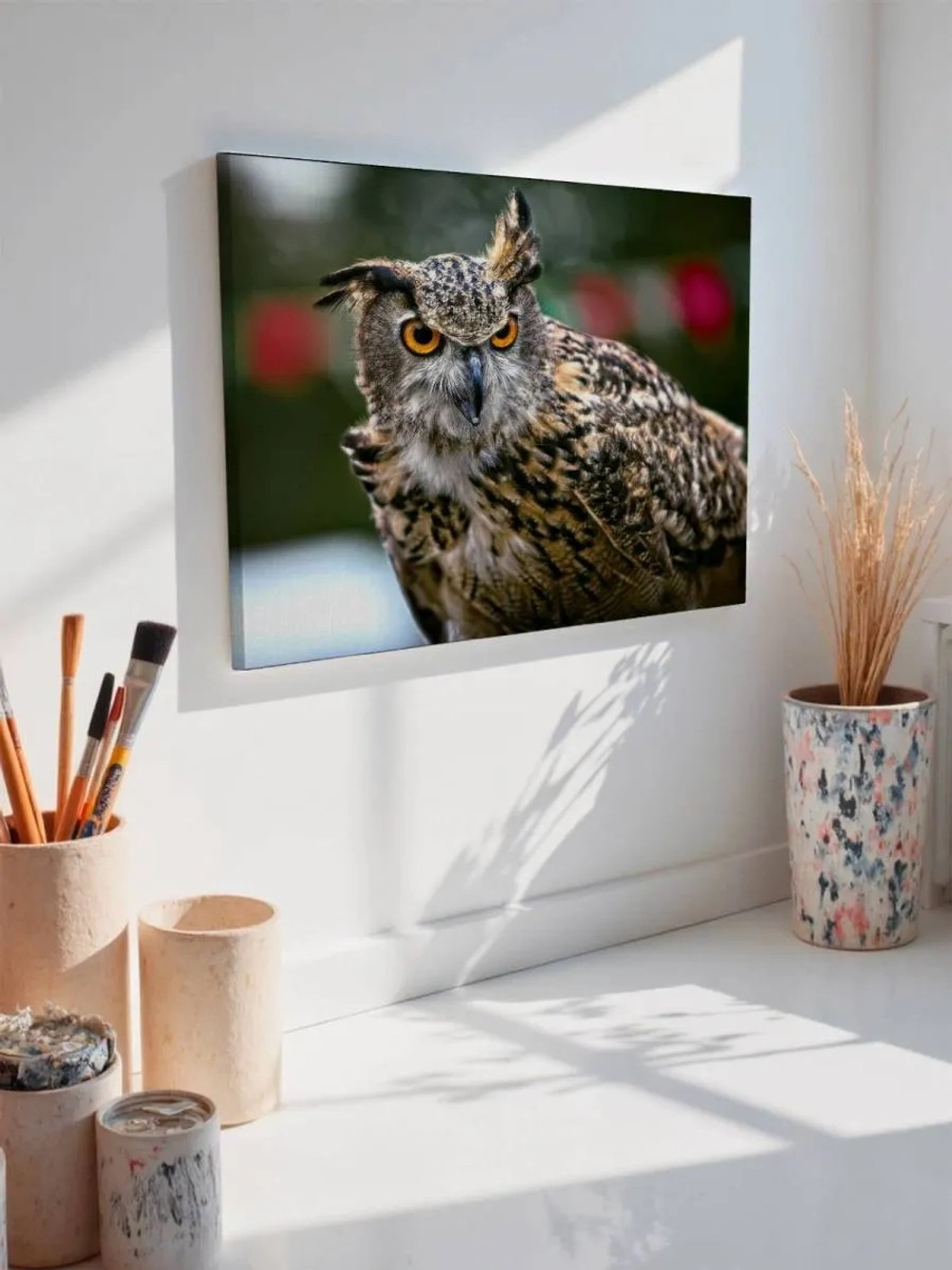 Картина на стену 40 X 50 Сова