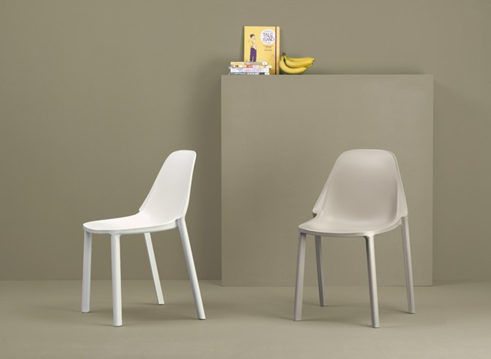 Стул пластиковый Scab Design Piu, лен