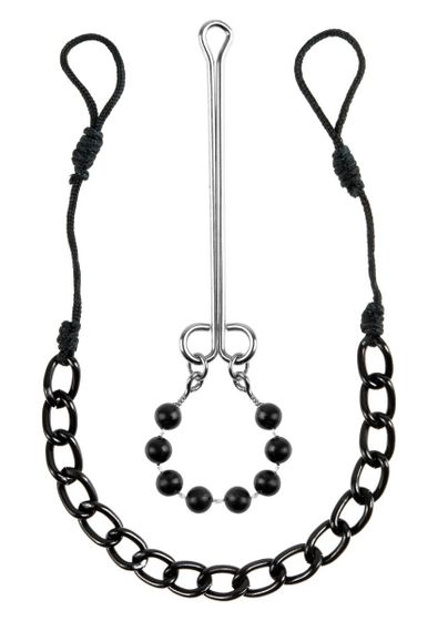 Интимные украшения с бусинами NIPPLE &amp; CLIT JEWELRY