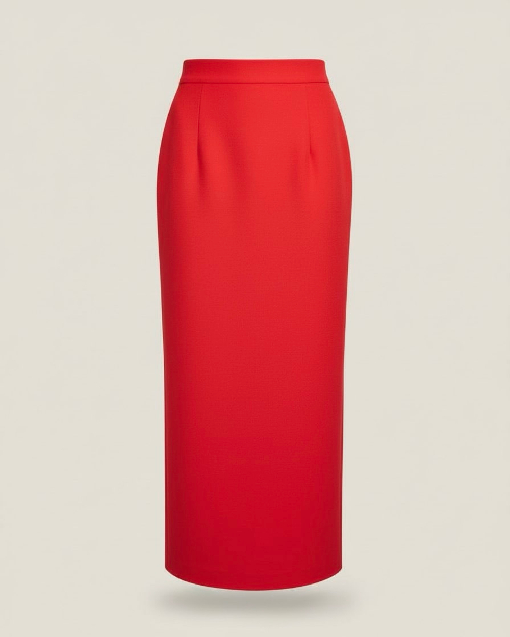 Юбка «Классика жанра» в красном джерси