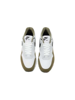 Nike Air Max 1 White Black Medium Olive