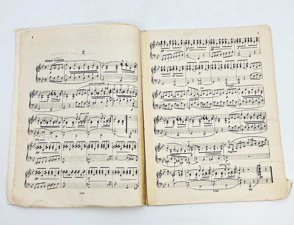 Григ Эдвард. Поэтические картинки. Ноты для фортепиано. Ленинград. Госудиздат музыкальное. 1957г.