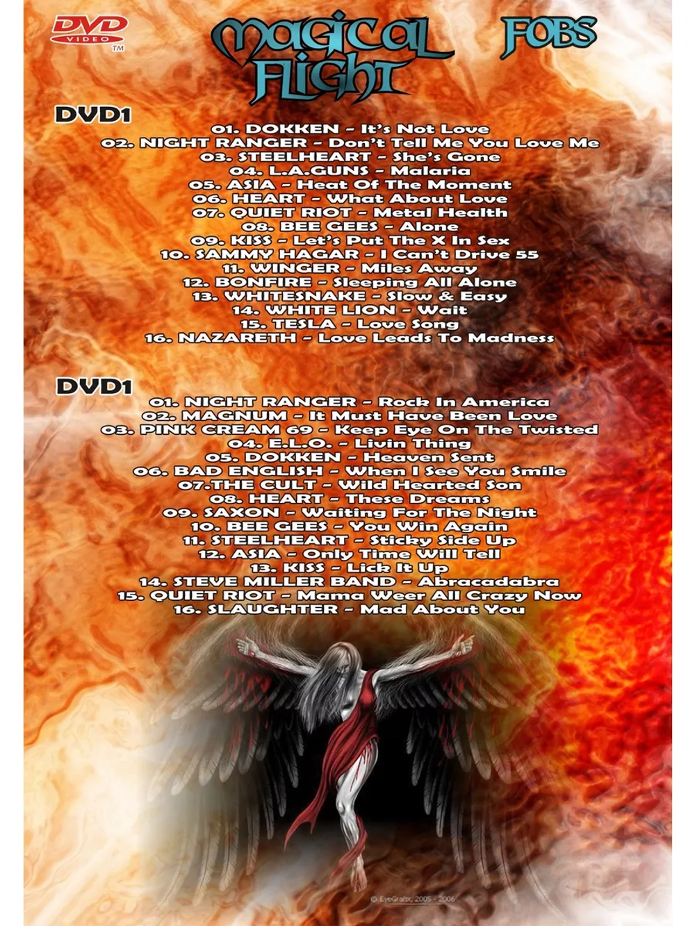 Magical Flight Vol.8 (32 Клипа), Rock Hard Rock (Клипы DVD)