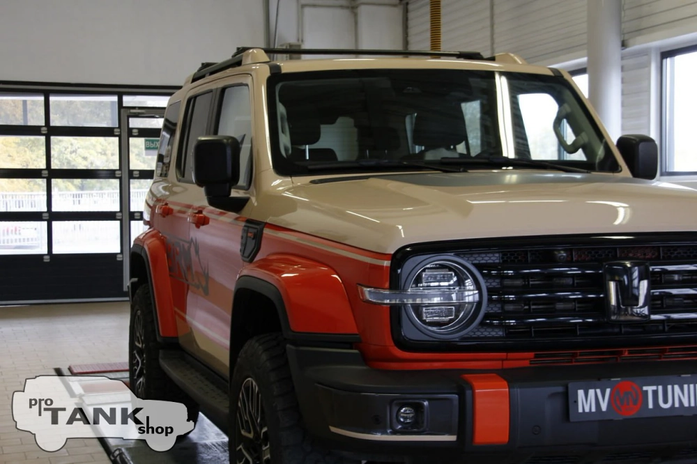 Накладки на расширители арок BRM для TANK 300 2021-2024г. (Чарский Оранж Orange (2Y))