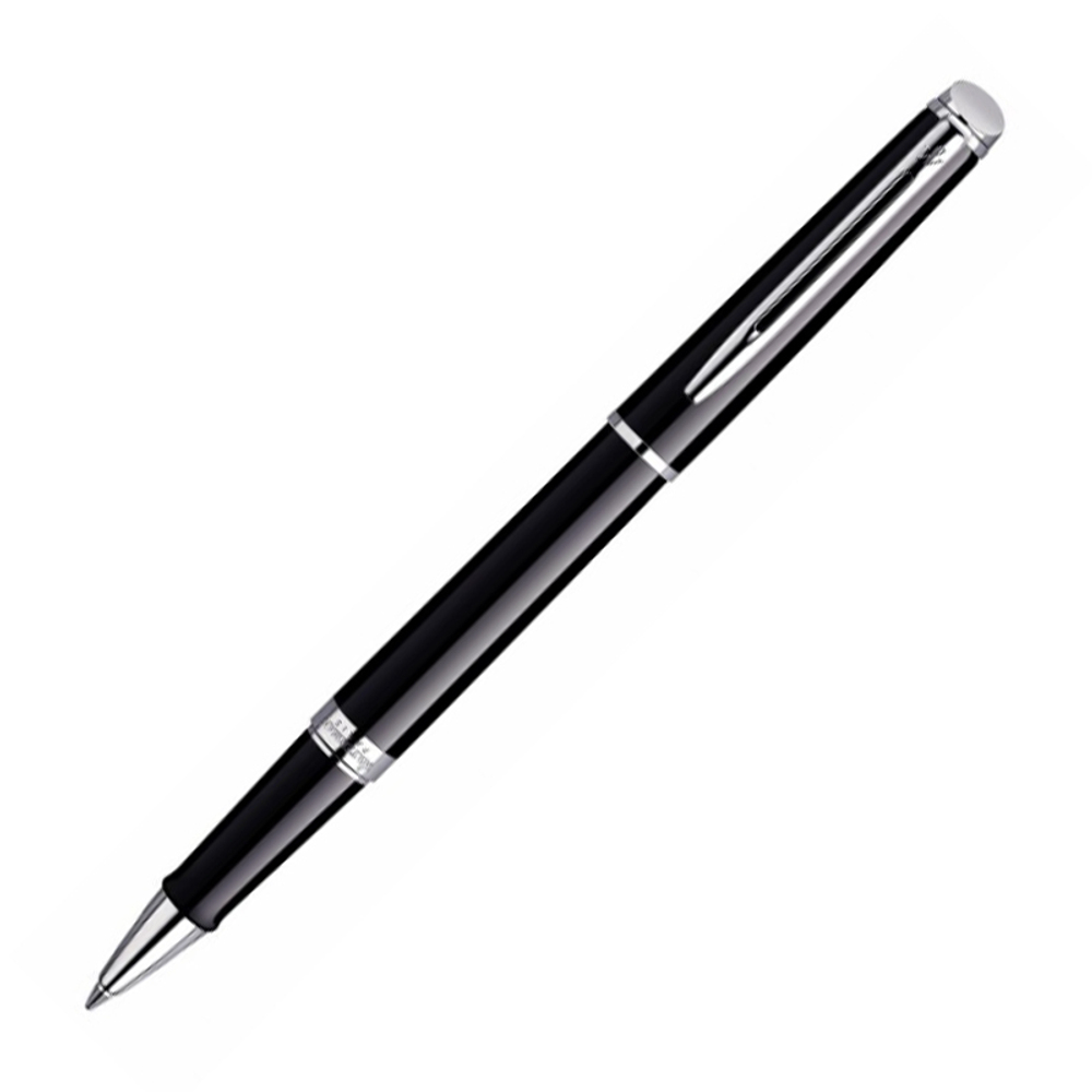 Подарочный набор Ручка-роллер Waterman Hemisphere Essential, Mars Black CT с чехлом