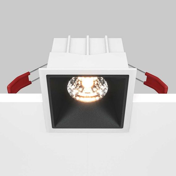 Встраиваемый светильник Maytoni Alfa LED DL043-01-15W3K-D-SQ-WB