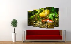 Модульная картина "Морской обитатель"