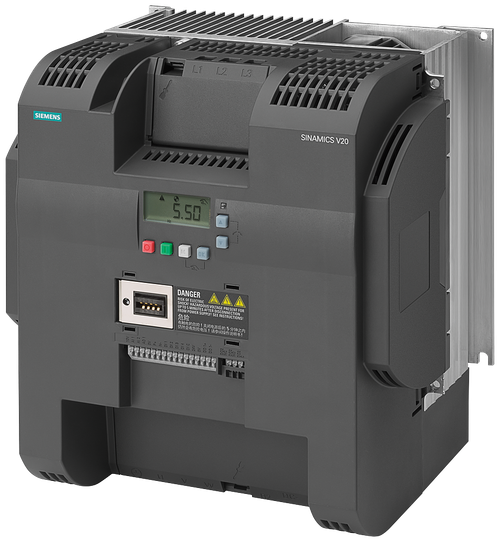 Частотный преобразователь 30кВт, 400В, 60А, Siemens - 6SL3210-5BE32-2UV0, Серии SINAMICS V20