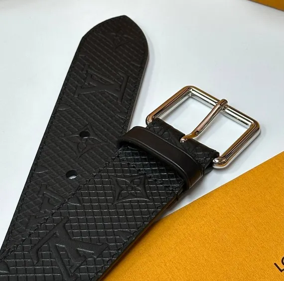 Ремень Louis Vuitton Speaker 40 мм, чёрный