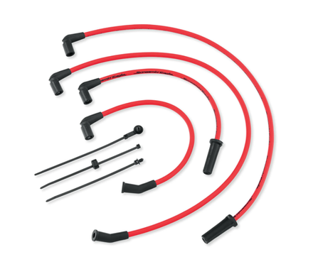31600109 Провода свечей зажигания Screamin' Eagle 10MM красные