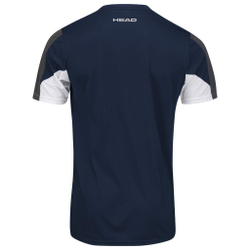 Футболка для мальчика теннисная Head Club 22 Tech T-Shirt B - dark blue