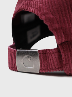Бейсболка Carhartt WIP Harlem Bordeaux