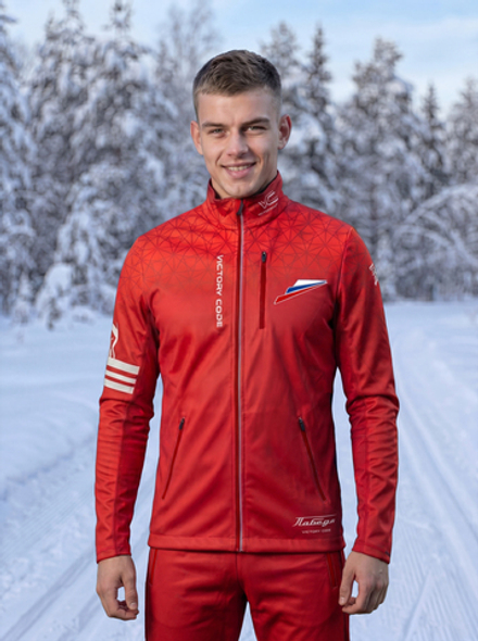 Куртка Лыжная Softshell с трикотажной спиной Pro Master