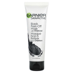 Garnier, SkinActive, черная отшелушивающая косметическая маска с древесным углем, 50 мл (1,7 жидк. унц.)