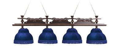 Лампа Император 4 плафона - ясень