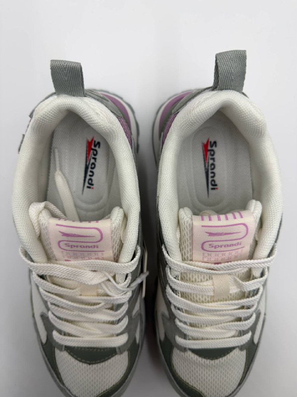 Женские кроссовки цвет "зелёный/фиолетовый/белый" арт. 7W126L25-3