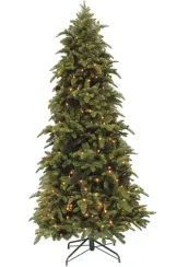 Ель Нормандия стройная 425 см. с фонариками (теплый-белый) Triumph Tree (73026)