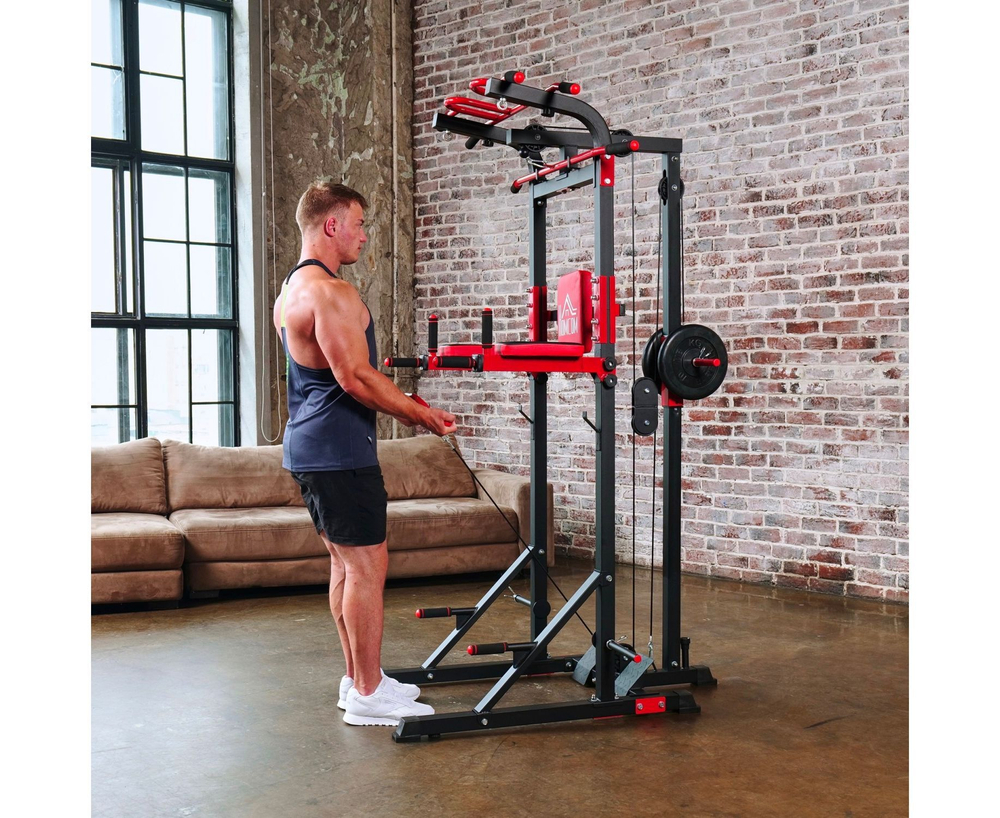 Турник-брусья, тяга сверху DFC HOMEGYM HOMCOM