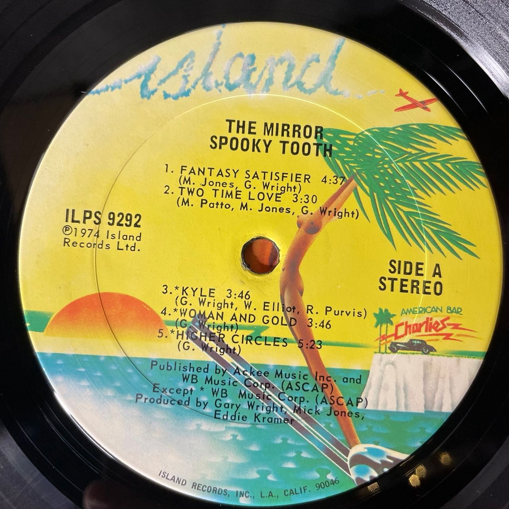 Винтажная виниловая пластинка LP Spooky Tooth The Mirror (США 1974)