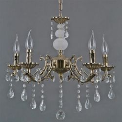 Подвесная люстра ILLUMICO CASTOR IL9927-5PSQ-24 AB CASTOR