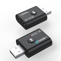 Адаптер AUX Bluetooth-USB с кабелем 3,5 мм