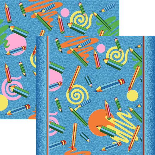 Принт 10-Ти Цветная Дорожка p1127w5r 51 Рулон