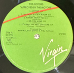 The Motors - Approved By The Motors (Скандинавия 1978г.)