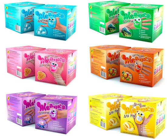 Жвачка для рук "Сделай сам" в ассортименте