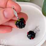 Серьги Ежевика