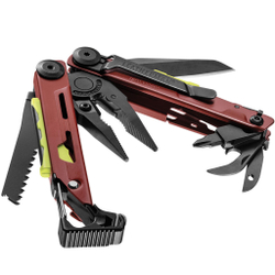 Мультитул Leatherman Signal, 19 функций, бордовый, нейлоновый чехол