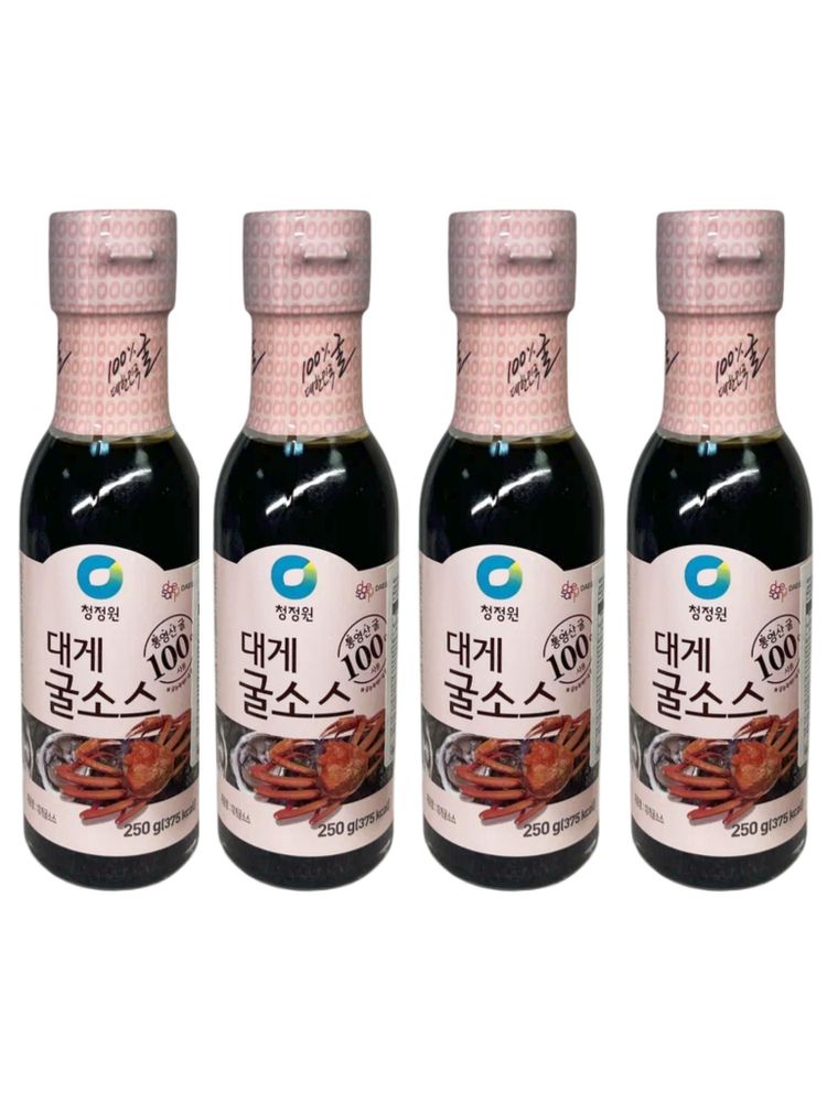 Соус крабово-устричный Daesang Сrab Oyster sauce 250 г x 4 шт