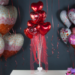 Сердце 9" Красный Agura