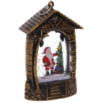 Сувенир с подсветкой «Загадка - Дед Мороз» 7,5*4*12,5 см (работает от батареек LR44*3)