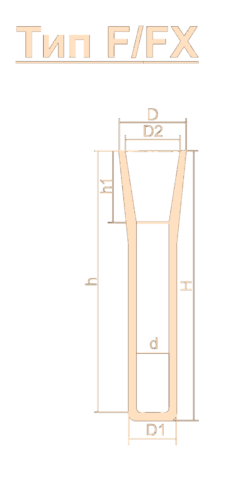 Изложница FA 122 L1