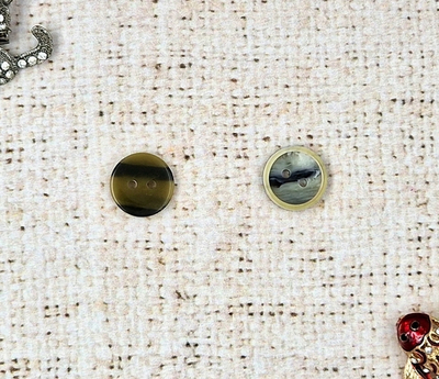 Пуговица костюмная, d 1,8 см, бежевый