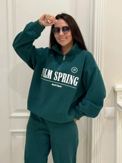 Теплый флисовый спортивный костюм с начесом Palm Spring