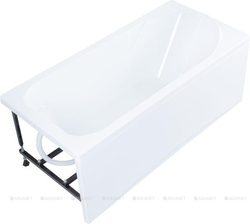 Акриловая ванна Aquanet (Акванет) West NEW 150x70 с каркасом