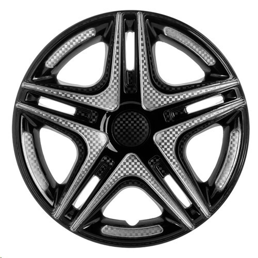 Колпак колеса R13 Дакар Super Black (в мешке 5 упак) (STAR)