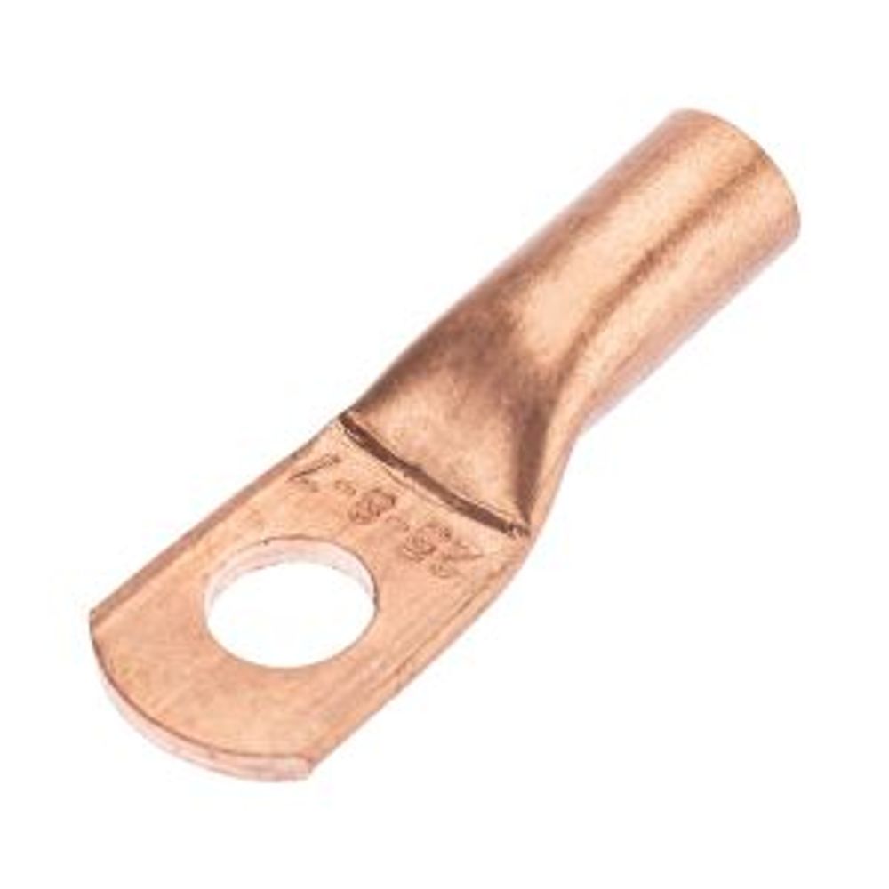 Наконечник медный ТМ 35-8-9 (35мм² - Ø8мм) (в упак. 50 шт.) REXANT