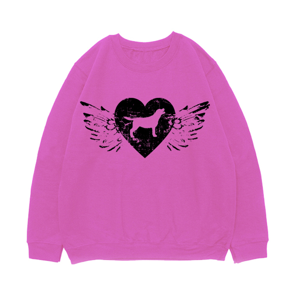 Свитшот "Лабрадор в сердце"