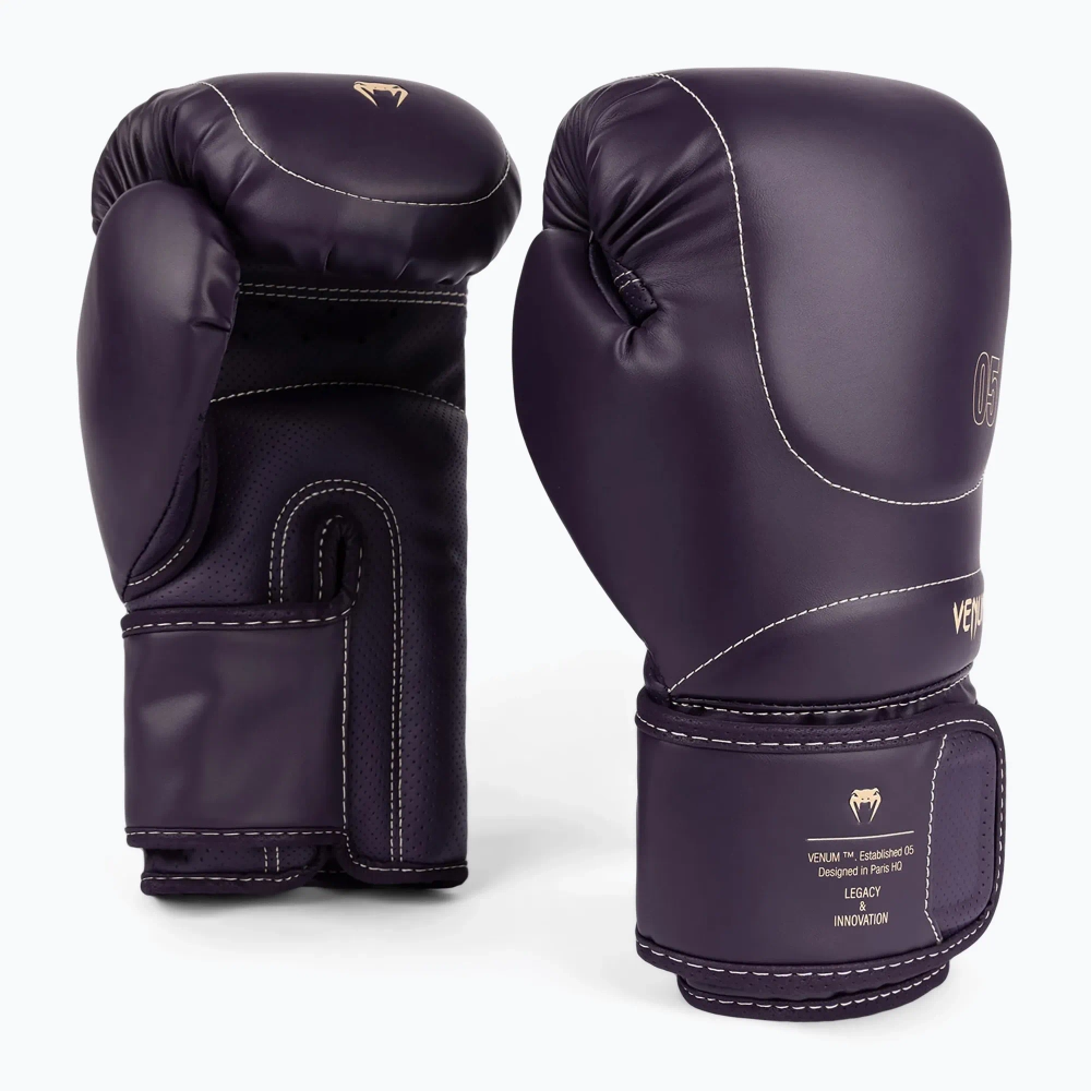 Боксёрские перчатки Venum Impact Evo Boxing Gloves deep purple
