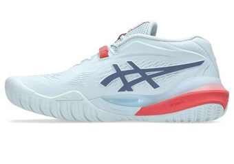 Женские Кроссовки теннисные Asics Gel-Resolution X - sky/grey blue