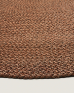 Ковер Despas из синтетических волокон терракотовый Ø200 см