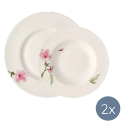Rosenthal - Сервиз «Нефритовая Магнолия» на 2 персоны / артикул   61040 414124 10027 + 61040 414124 10123  / GTIN