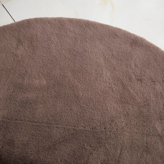 Коврик Плюшевый (шоколад) 150х150