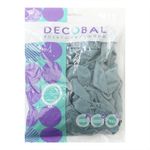 Серо-голубой, Пастель / Storm, латексный шар 50шт.