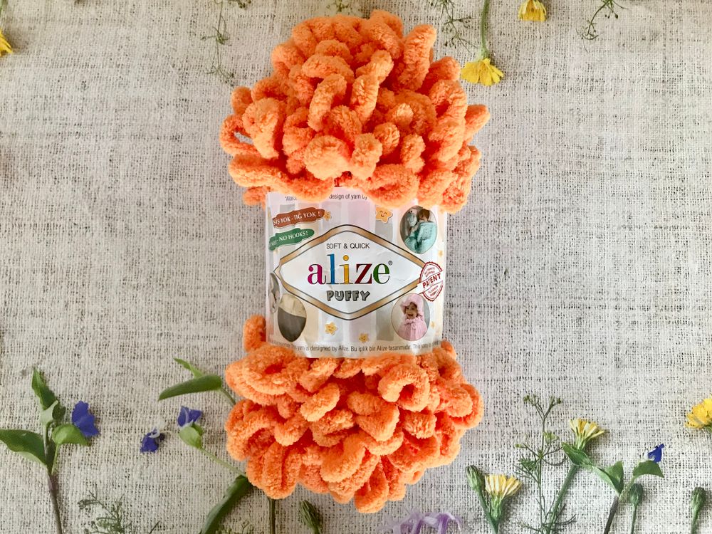 ALIZE &quot;Puffy&quot;, 336 оранжевый