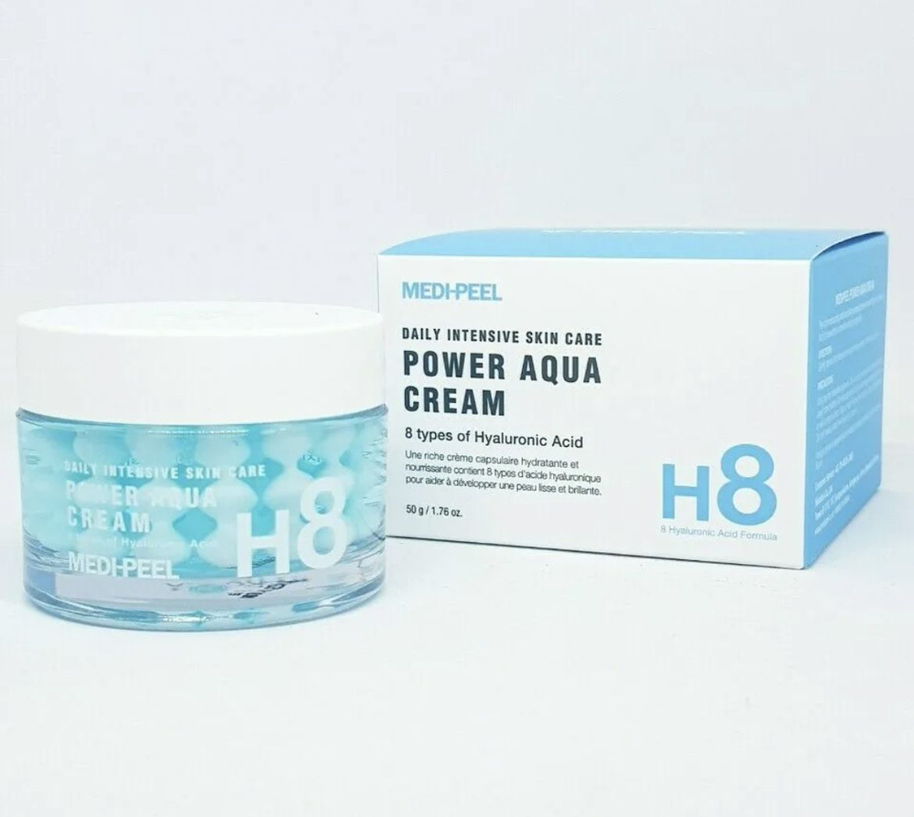 Medi-Peel Power Aqua Cream Лифтинг-крем с пептидными капсулами 50мл